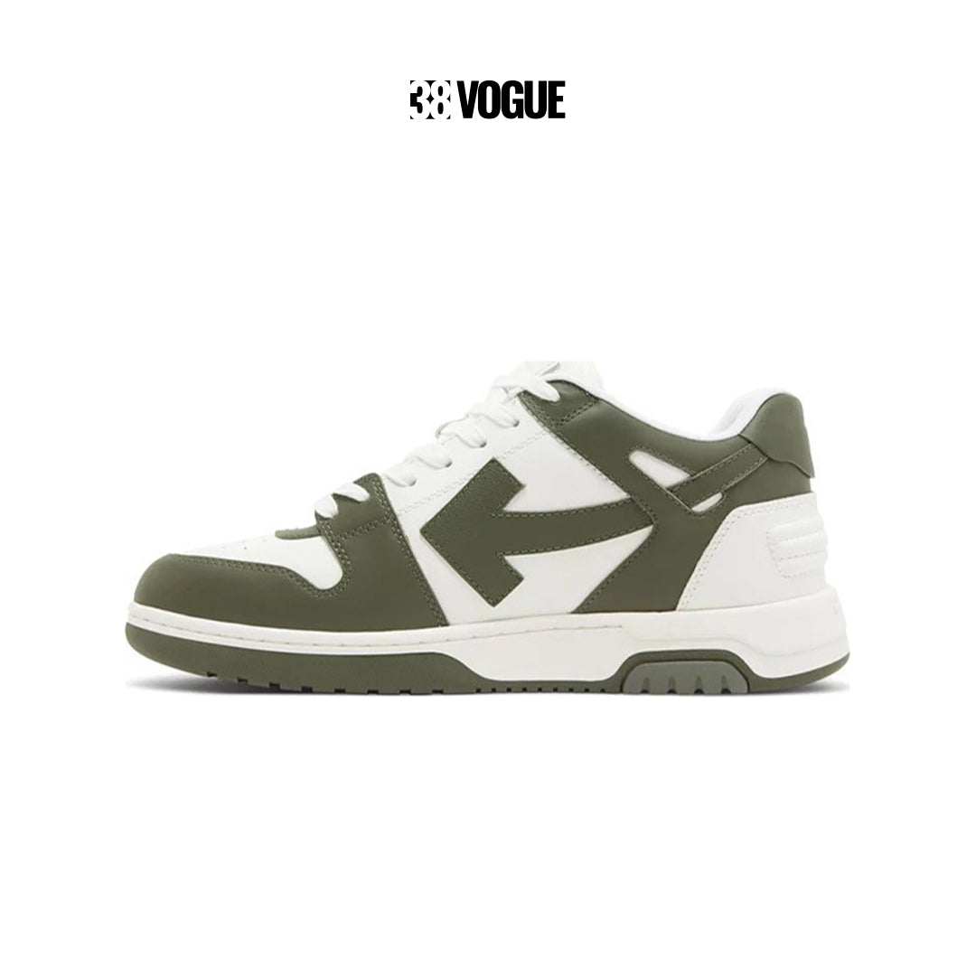 Off-White Out of Office Sneaker White & Green