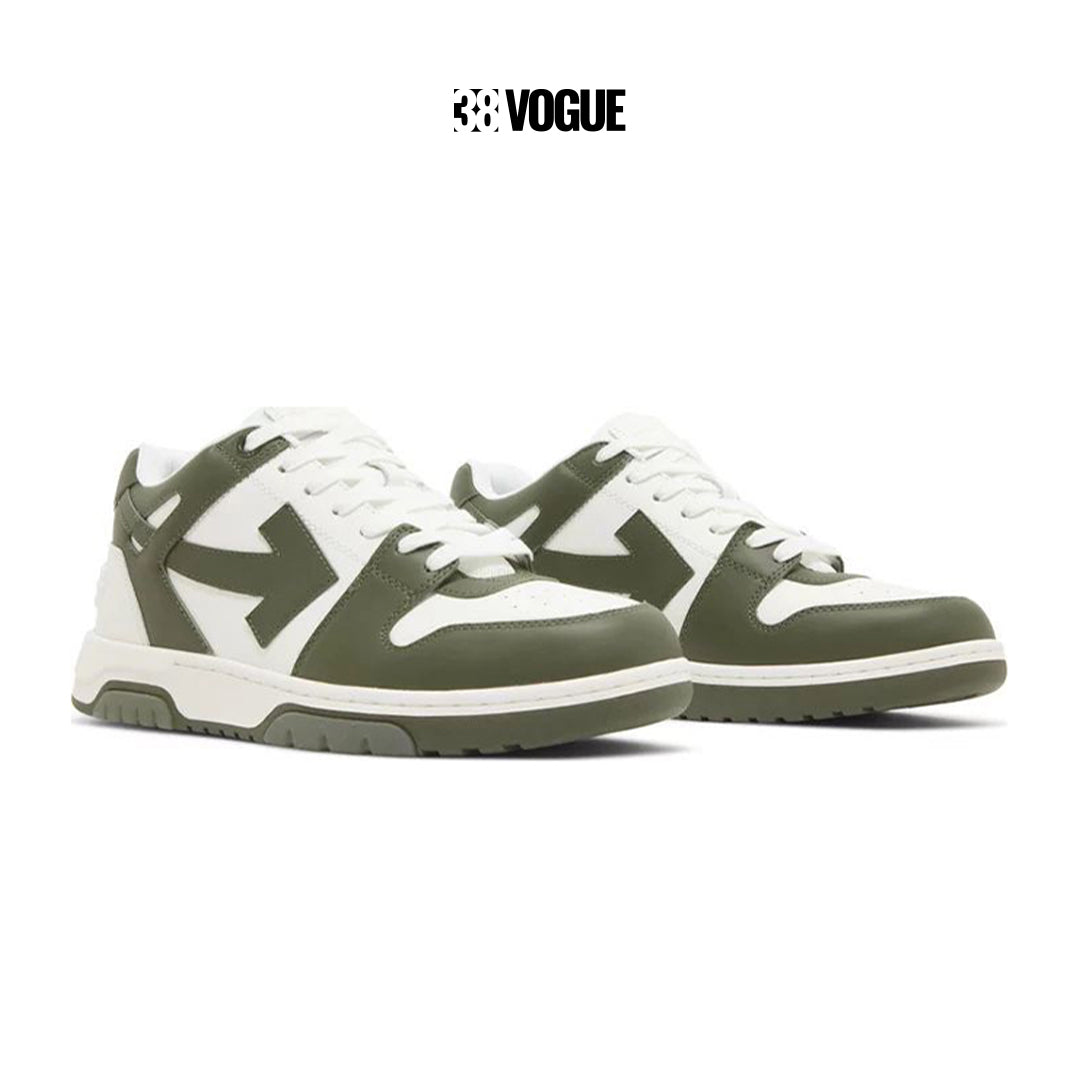 Off-White Out of Office Sneaker White & Green