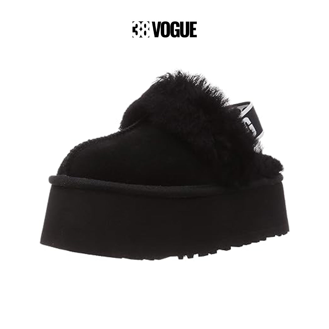 UGG Funkette Slipper in Black