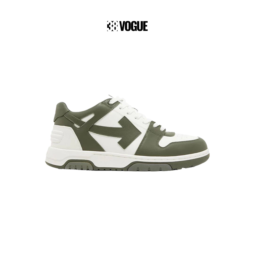 Off-White Out of Office Sneaker White & Green