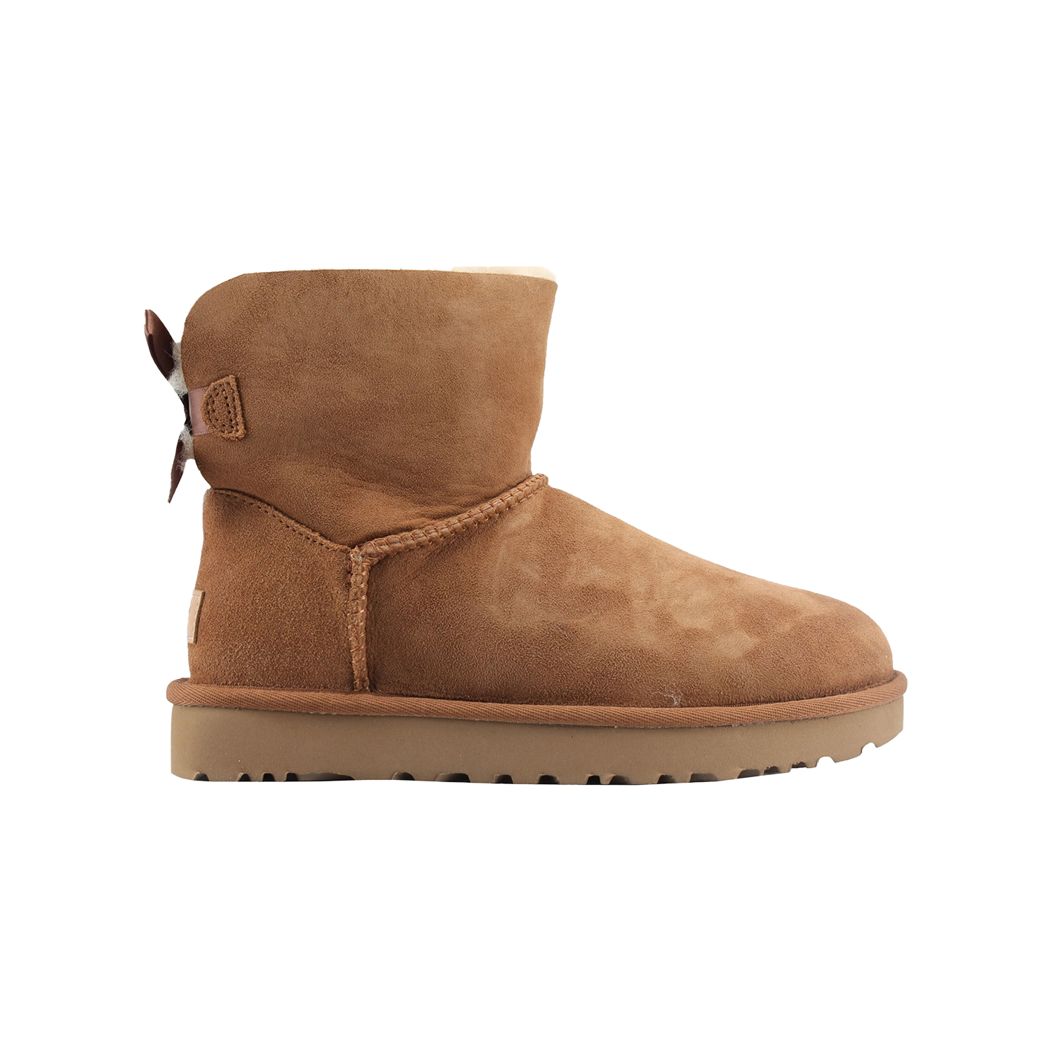 UGG Mini Bailey Bow II Boot in Chestnut