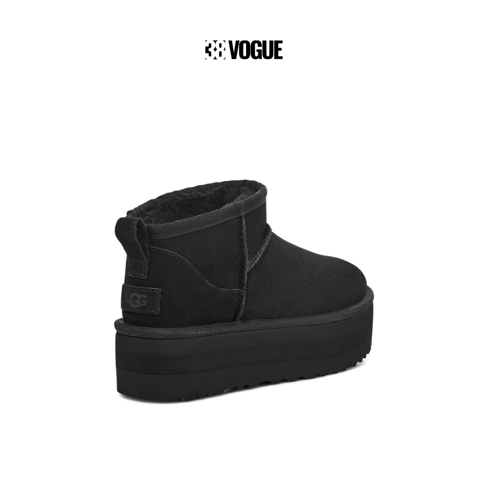 UGG Classic Ultra Mini Platform Boot in Black