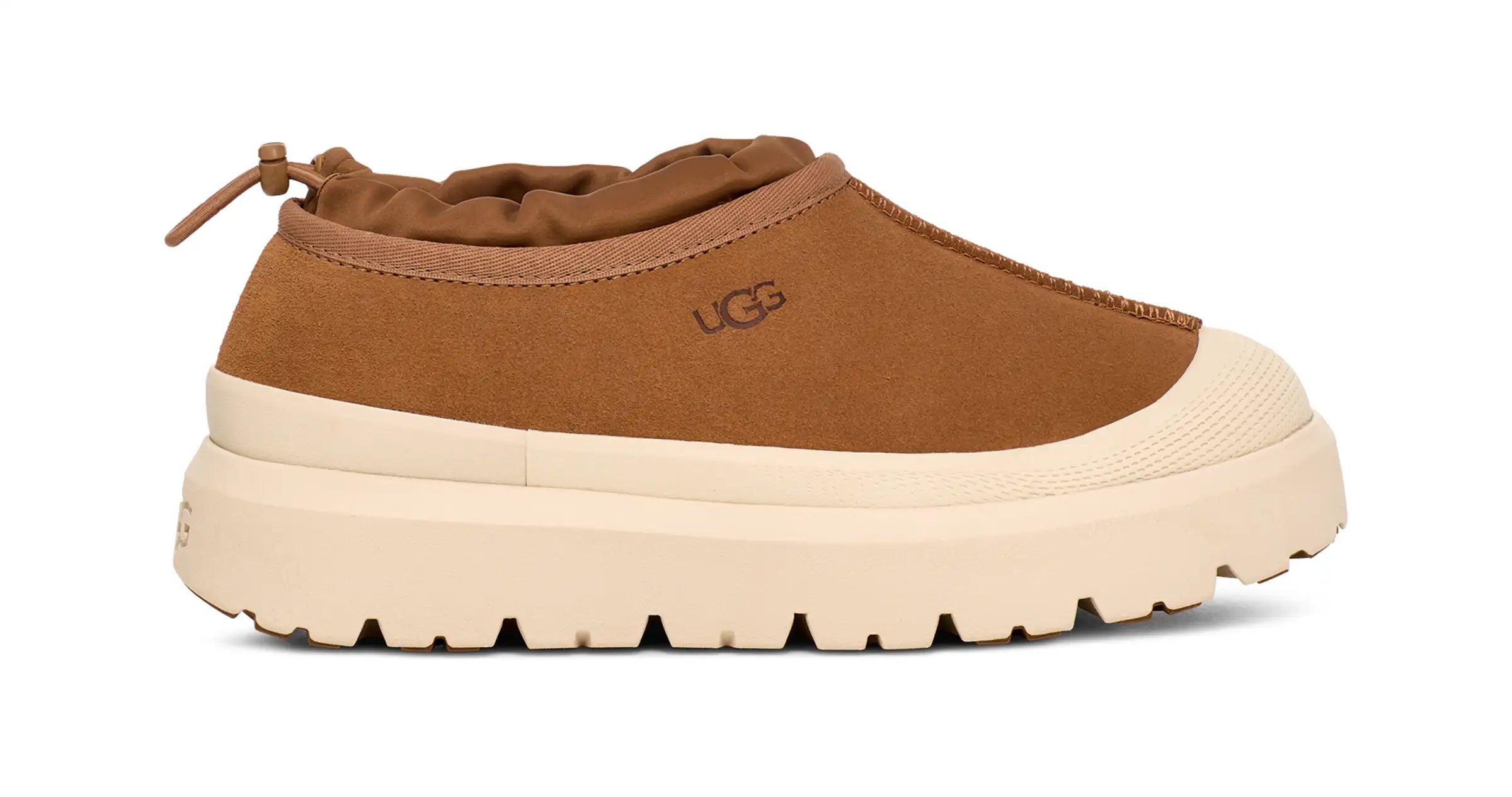 UGG Tasman Weather Hybrid Slipper in Chestnut/Whitecap